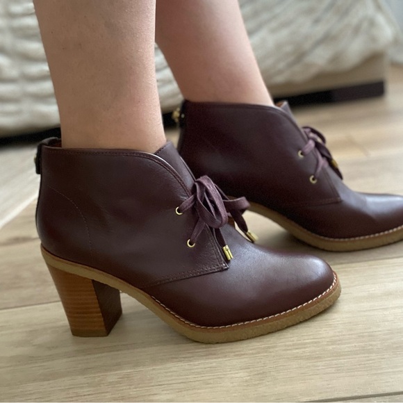 Coach Nikol leather boots in size 9 - Picture 7 of 7